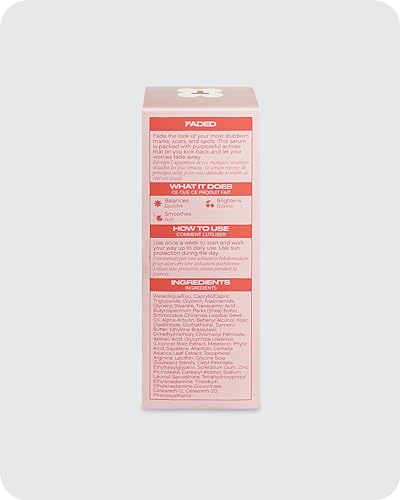 Topicals Mini Faded Skin Serum for Brightening and Clearing Uneven Skin