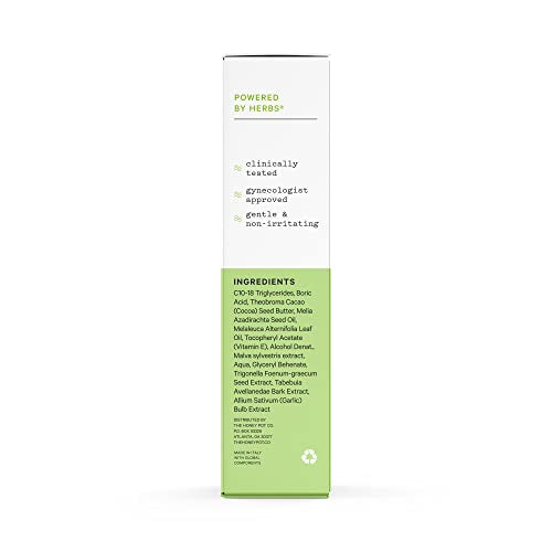 The Honey Pot Company 7 Day Boric Acid & Herbs Suppositories - Maintains and Balances Healthy
