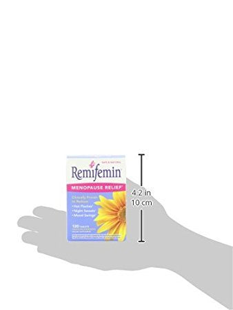 Enzymatic Therapy Remifemin Estrogen-Free Menopause Relief, 120 Tablets - Pack of 2 Enzymatic Therapy