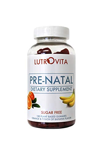 Lutrovita Sugar Free Pre-Natal Orange & Touch of Banana, 180 Count