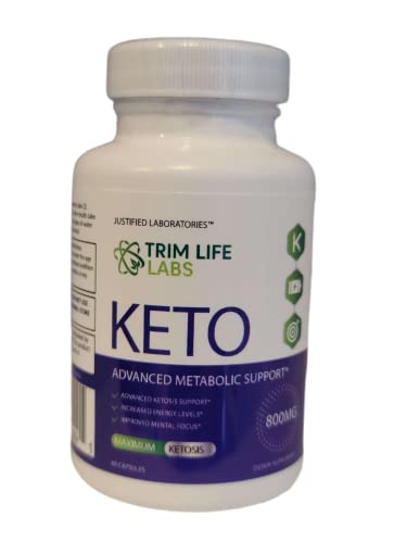 (5 Pack) Trim Life Labs Keto Pills Includes Apple Cider Vinegar Patented goBHB® Exogenou Justified Laboratories