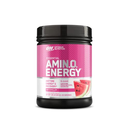 Optimum Nutrition Amino Energy - Pre Workout with Green Tea, BCAA, Amino Acids