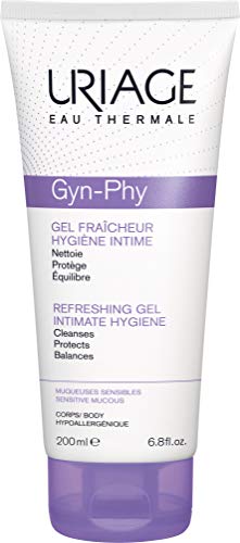 Uriage Gyn Phy Refreshing Intimate Gel | Feminine pH Balancing Wash to Gently Clean, Protect and Soothe