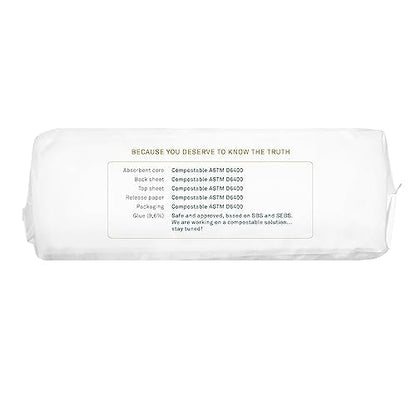 Eco by Naty Panty Liners for Women – Liners for Daily use, Eco-Friendly Women’s Thin Discreet Panty
