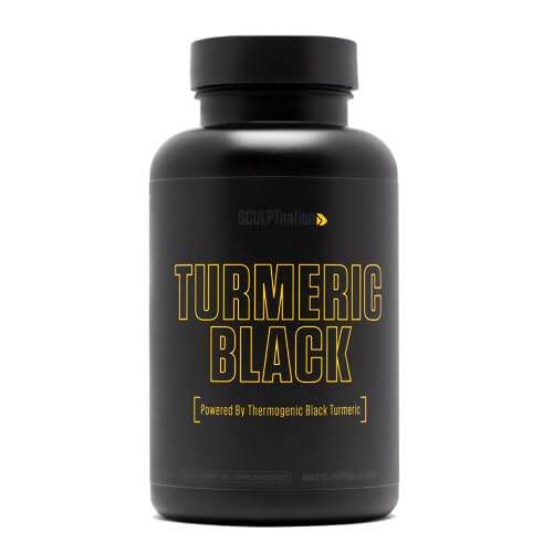 Sculpt Nation Powerful Turmeric Supplement - Turmeric Curcumin with Black Sculpt Nation