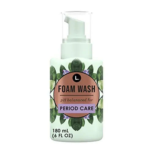 L. Fragrance Free Period Care Foaming Wash, pH Balanced, Free from Fragrances, Sulfates