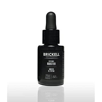 Brickell Men’s Protein Peptides Booster Serum for Men, Natural and Organic Protein Peptides Booster