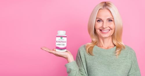 Menopause Support for Hot Flashes, Mood Swings, Night Sweats, Healthy Hormone Levels and More Best Earth Naturals