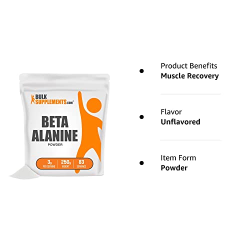 BULKSUPPLEMENTS.COM Beta Alanine Powder - Beta Alanine Supplement, Beta Alanine BULKSUPPLEMENTS.COM