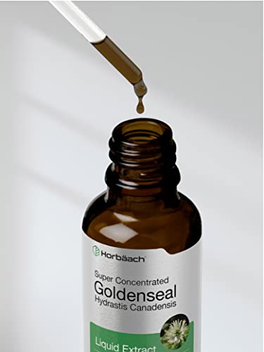 Goldenseal Root Extract Liquid | 1 fl oz Tincture | Super Concentrated | Alcohol Free