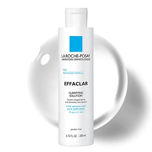 La Roche-Posay Effaclar Clarifying Solution Acne Toner with Salicylic Acid