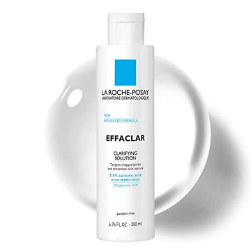 La Roche-Posay Effaclar Clarifying Solution Acne Toner with Salicylic Acid La Roche-Posay