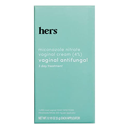 Hers Miconazole 3 Day Yeast Infection Treatment - Treats Vaginal Itching, Burning, Discharge