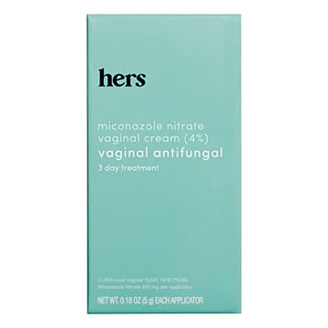 Hers Miconazole 3 Day Yeast Infection Treatment - Treats Vaginal Itching, Burning, Discharge