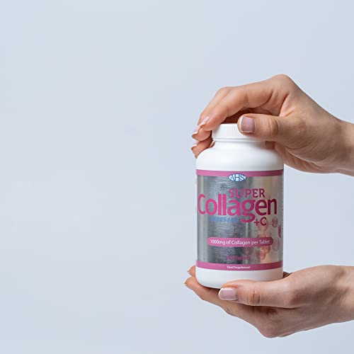 AHS Super Collagen Plus C Tablets - Pack of 250 Tablets (Also 120 + 90 Counts) 3 Sizes! 6000MG PER AHS