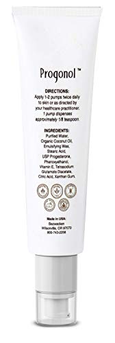 Bezwecken - Progonol - 2oz Crème - Professionally Formulated Pre-Menopause & PMS Symptom Bezwecken
