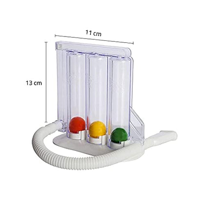 HealthAndYoga(TM) Deep Breathing Exerciser - Breath Exercise Measure