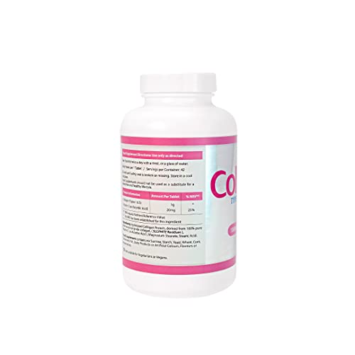 AHS Super Collagen Plus C Tablets - Pack of 250 Tablets (Also 120 + 90 Counts) 3 Sizes! 6000MG PER AHS