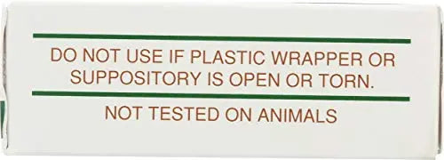 Tea Tree Therapy Vaginal Suppositories with Oil, 6 Count, White