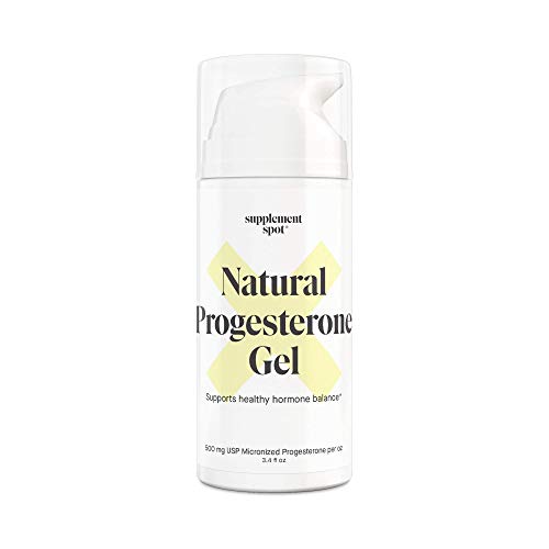 Supplement Spot Progesterone Gel for Women - Water Based USP Progesterone Gel