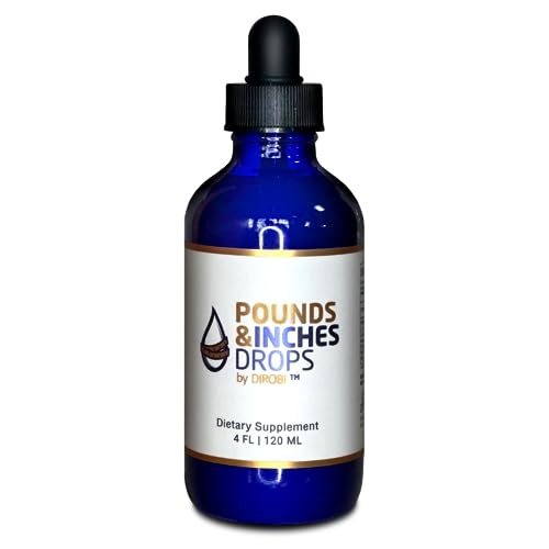 Dirobi Pounds and Inches Weight Management Drops, Liquid Supplement