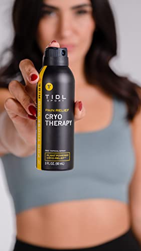 TIDL Cryotherapy Spray - Advanced Pain Relief for Rapid Recovery, Instant Cooling