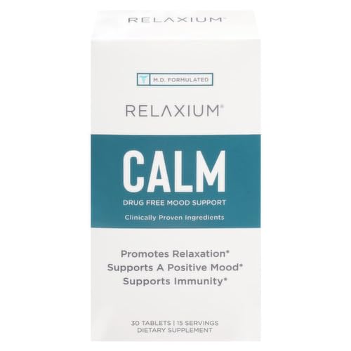 Relaxium Calm, Non-Habit Forming, Stress and Mood Support Supplement Relaxium