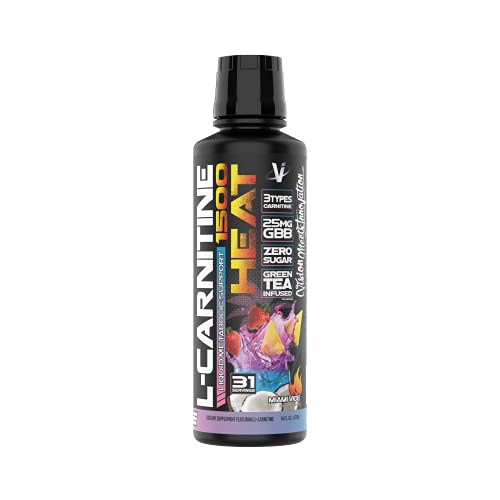 VMI Sports L-Carnitine 1500 Heat Stimulant Free Thermogenic Metabolic Support & Fat Loss