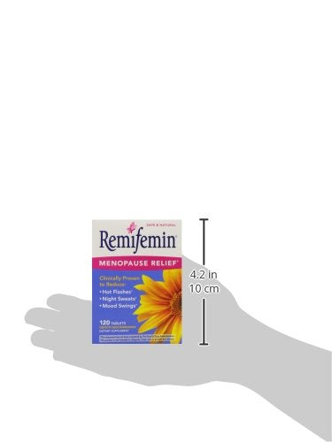 Enzymatic Therapy Remifemin Estrogen-Free Menopause Relief, 120 Tablets