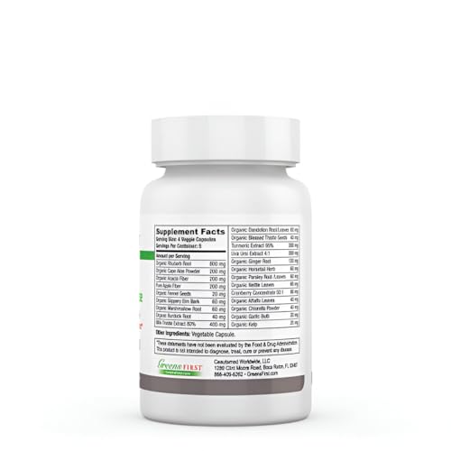 Greens First Full Body AM/PM Cleanse, 20 Veggie Capsules – Supplement for Natural Detox