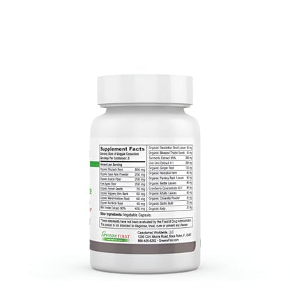 Greens First Full Body AM/PM Cleanse, 20 Veggie Capsules – Supplement for Natural Detox