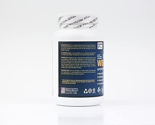 Maximum Slim Advanced Nighttime (Fat Burning) Weight Loss with African Mango, Green Tea Maximum Slim