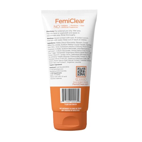 FemiClear Restoratives Soothing Feminine Wash - Feminine Care Wash for Itching & Irritated Skin