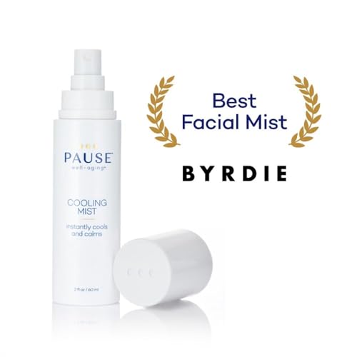 Pause Well Aging Cooling Mist | Calming Mist Spray for Cooling Skin & Stress Relief | Hot Flash Relief Pause Well-Aging