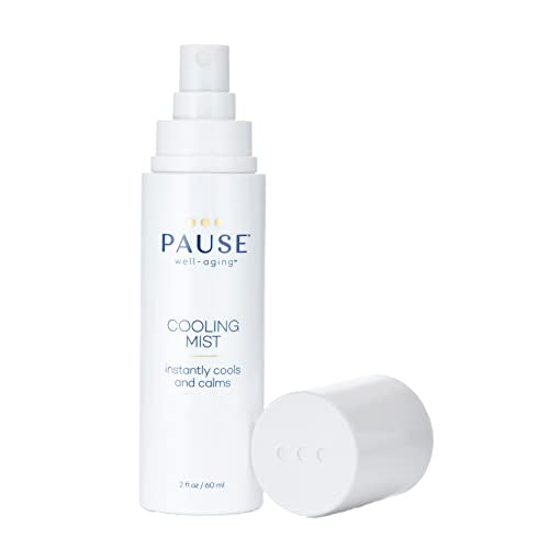 Pause Well Aging Cooling Mist | Calming Mist Spray for Cooling Skin & Stress Relief | Hot Flash Relief
