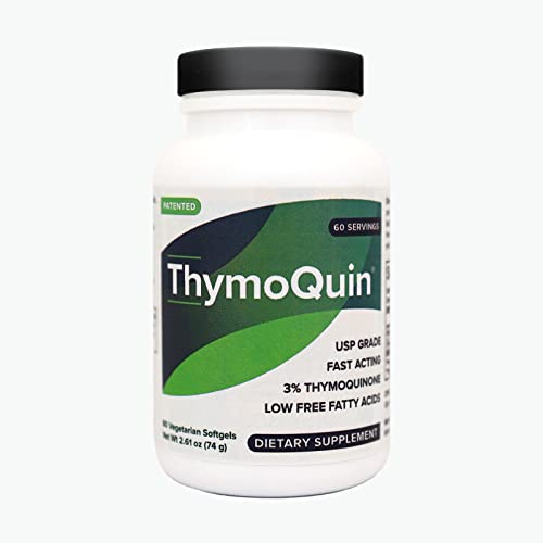 ThymoQuin Cold Pressed Black Seed Oil | Only Patented USP-Grade Clinically Researched