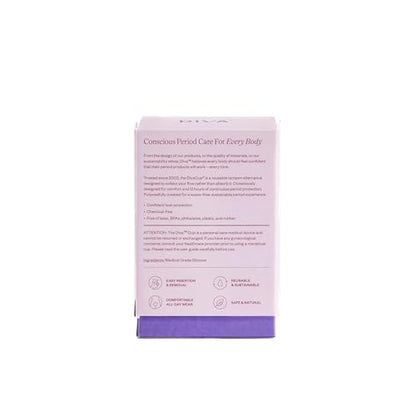 DivaCup - BPA-Free Reusable Menstrual Cup - Leak-Free Feminine Hygiene - Tampon and Pad