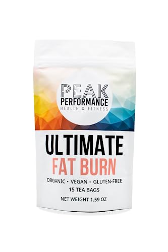 Peak Performance Health & Fitness Ultimate Fat Burn and Weight Loss Tea, Fat Burning Tea