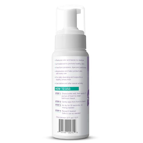 Theraworx Harmony Daily Feminine Care Foam, Gentle Daily Cleansing Fragrance Free, Reduces Odor Theraworx