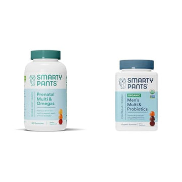 SmartyPants Prenatal Vitamins for Women & Multivitamin for Men