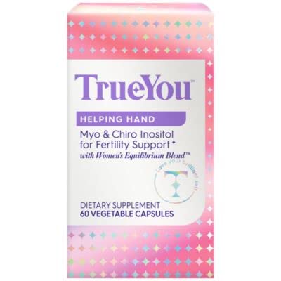 TrueYou Helping Hand-with Caronositol Fertility - Myo & Chiro Inositol for Fertility Support TrueYou