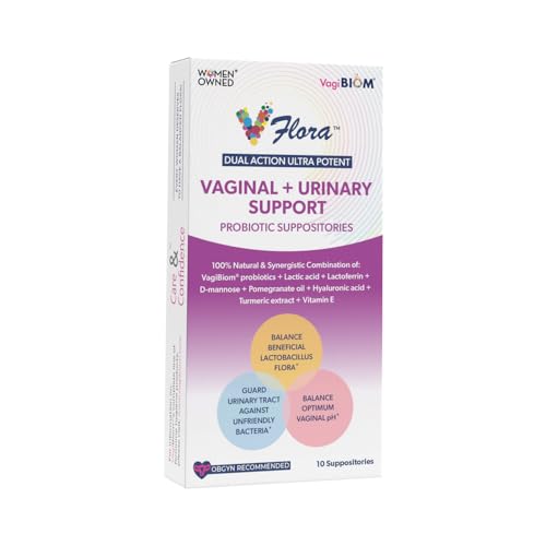VagiBiom Dual Action Formula. Vaginal and Urinary Support to Balance Intimate Flora