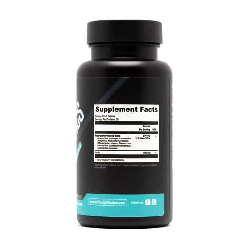 Sculpt Nation by V Shred Premium Probiotics - Digestive & Gut Health Support Sculpt Nation