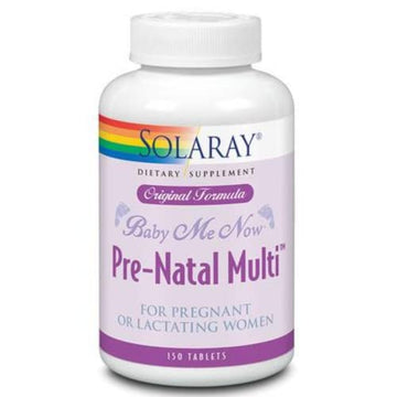 SOLARAY Baby Me Now Prenatal Multi Orig Form | 150 Count