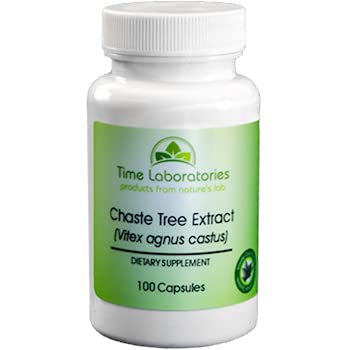Time Laboratories Chaste Tree (Vitex Agnus castus) Extract Capsules (100)
