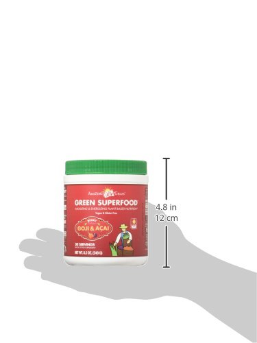 Amazing Grass Greens Blend Superfood: Super Greens Powder Smoothie Mix with Organic Amazing Grass