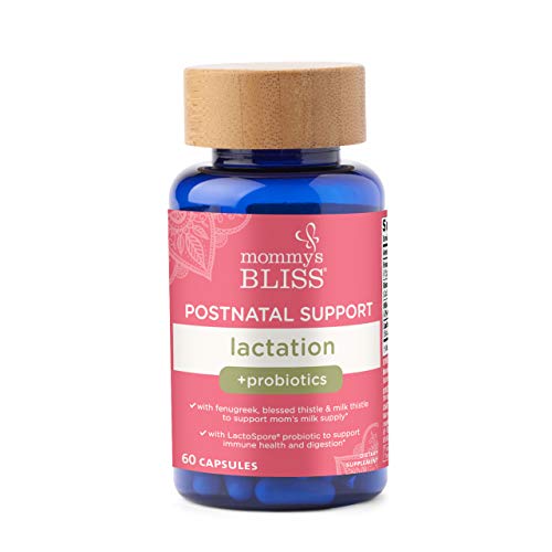 Mommy's Bliss Postnatal Lactation Support Supplement with Probiotics: Support Breastfeeding