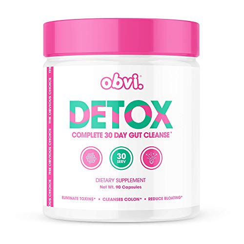 Obvi Detox, Flush Out and Eliminate Toxins, Support Weight Loss, Cleanse Colon