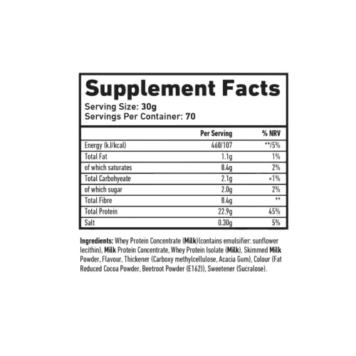 TWP Nutrition Platinum Series All The Whey Up Protein Powder Shake, 23g Whey Protein, Low Fat TWP