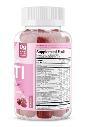 SUKU Vitamins Teen Girl Gummies – Sugar Free Vegetarian Gummy Vitamins Supplement SUKU Vitamins